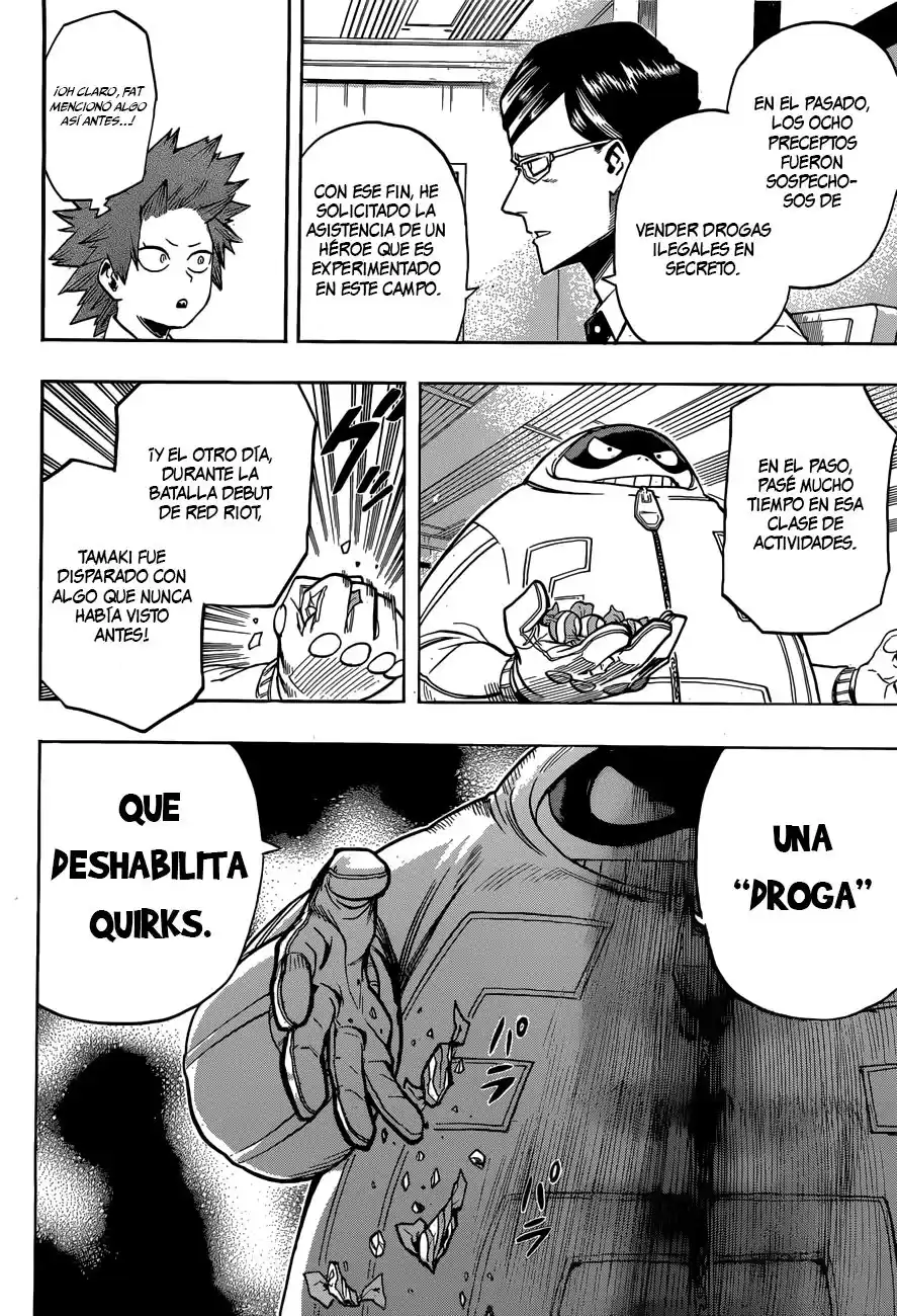 Boku no Hero Academia Capitulo 135: Una discusión desagradable. página 10