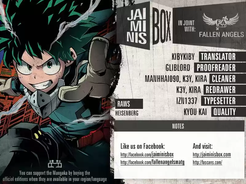 Boku no Hero Academia Capitulo 135: Una discusión desagradable. página 2