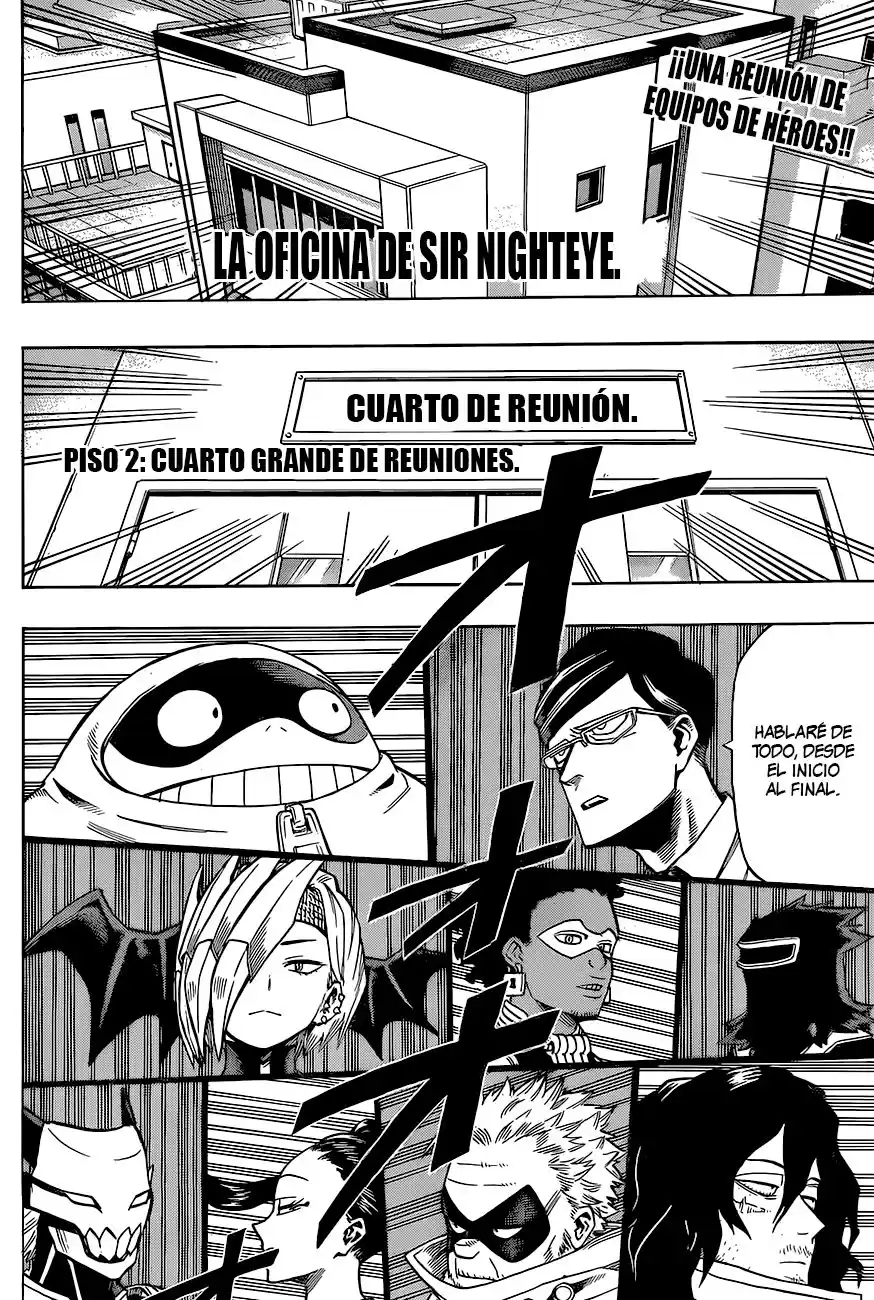 Boku no Hero Academia Capitulo 135: Una discusión desagradable. página 4