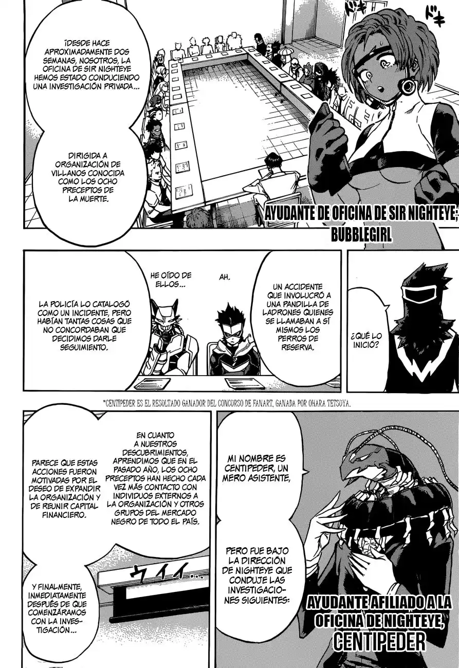 Boku no Hero Academia Capitulo 135: Una discusión desagradable. página 6