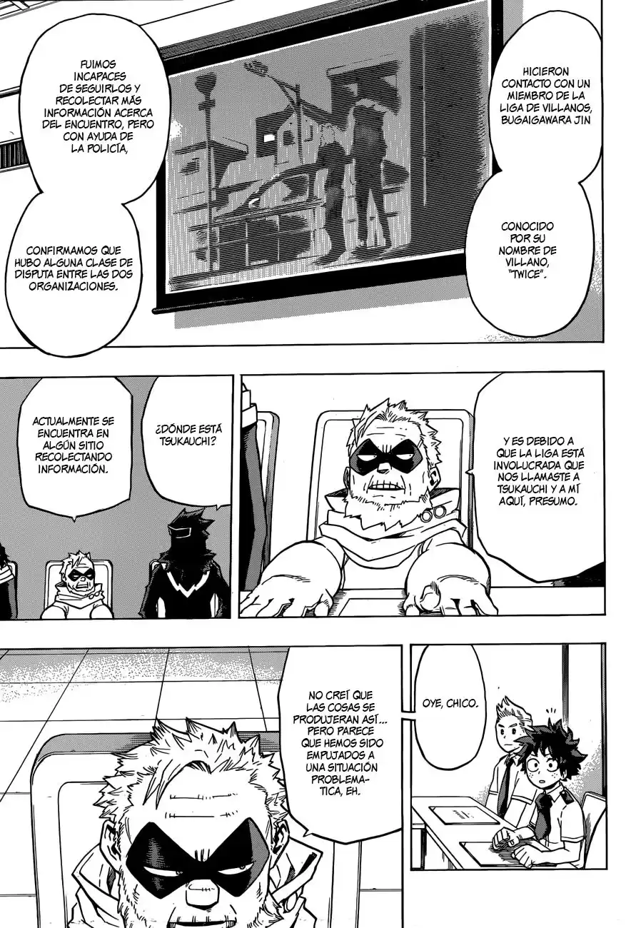 Boku no Hero Academia Capitulo 135: Una discusión desagradable. página 7