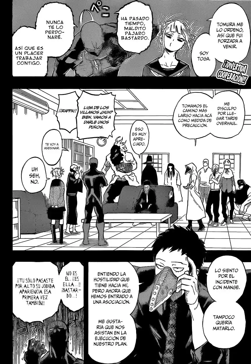 Boku no Hero Academia Capitulo 149: Cálmate, Irinaka. página 4