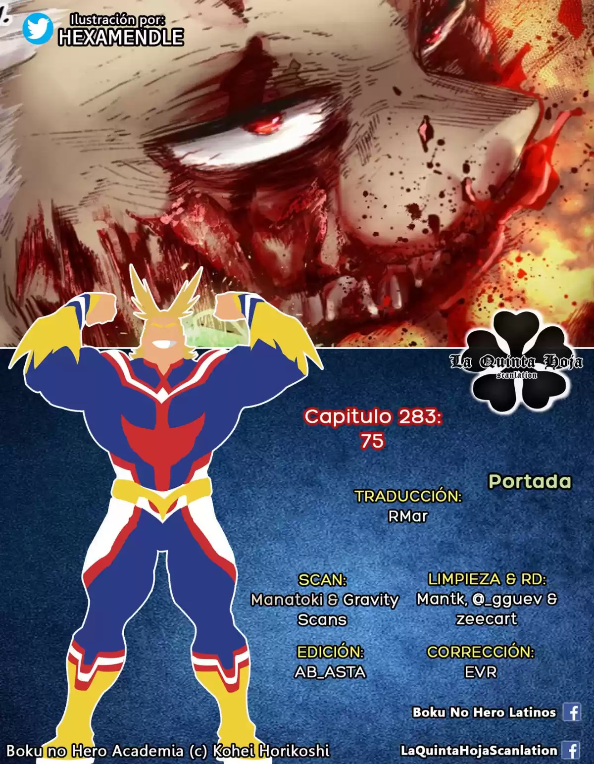 Boku no Hero Academia Capitulo 283: 75 página 1