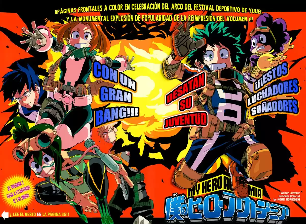 Boku no Hero Academia Capitulo 23: ¡Ruge, festival deportivo! página 4