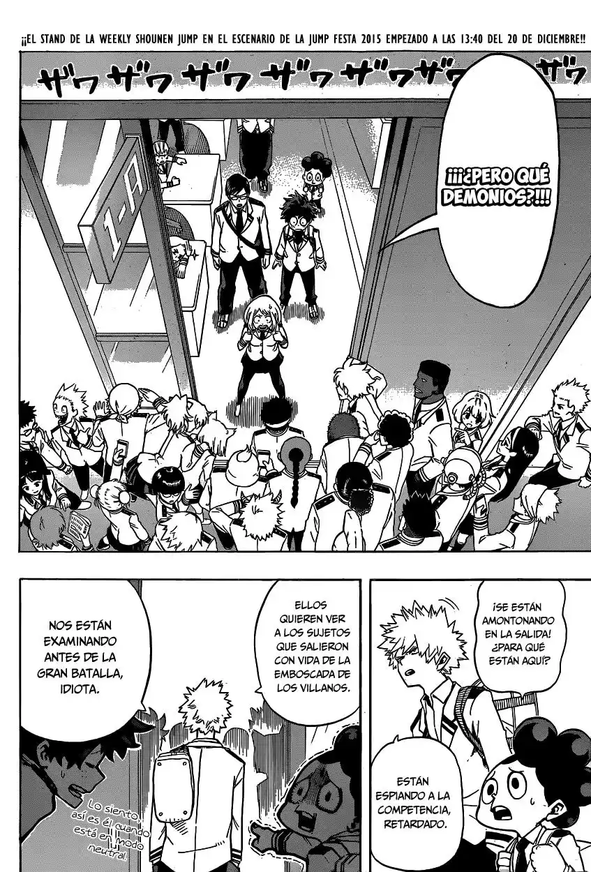 Boku no Hero Academia Capitulo 23: ¡Ruge, festival deportivo! página 8