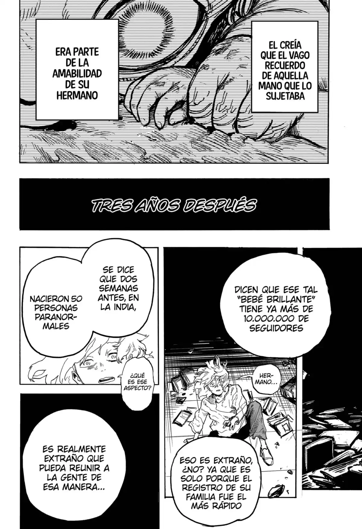 Boku no Hero Academia Capitulo 407: Un huérfano paranormal página 10