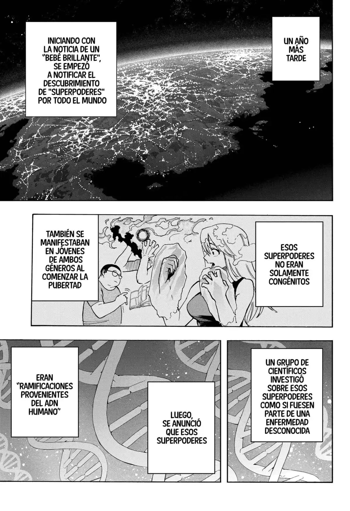 Boku no Hero Academia Capitulo 407: Un huérfano paranormal página 3