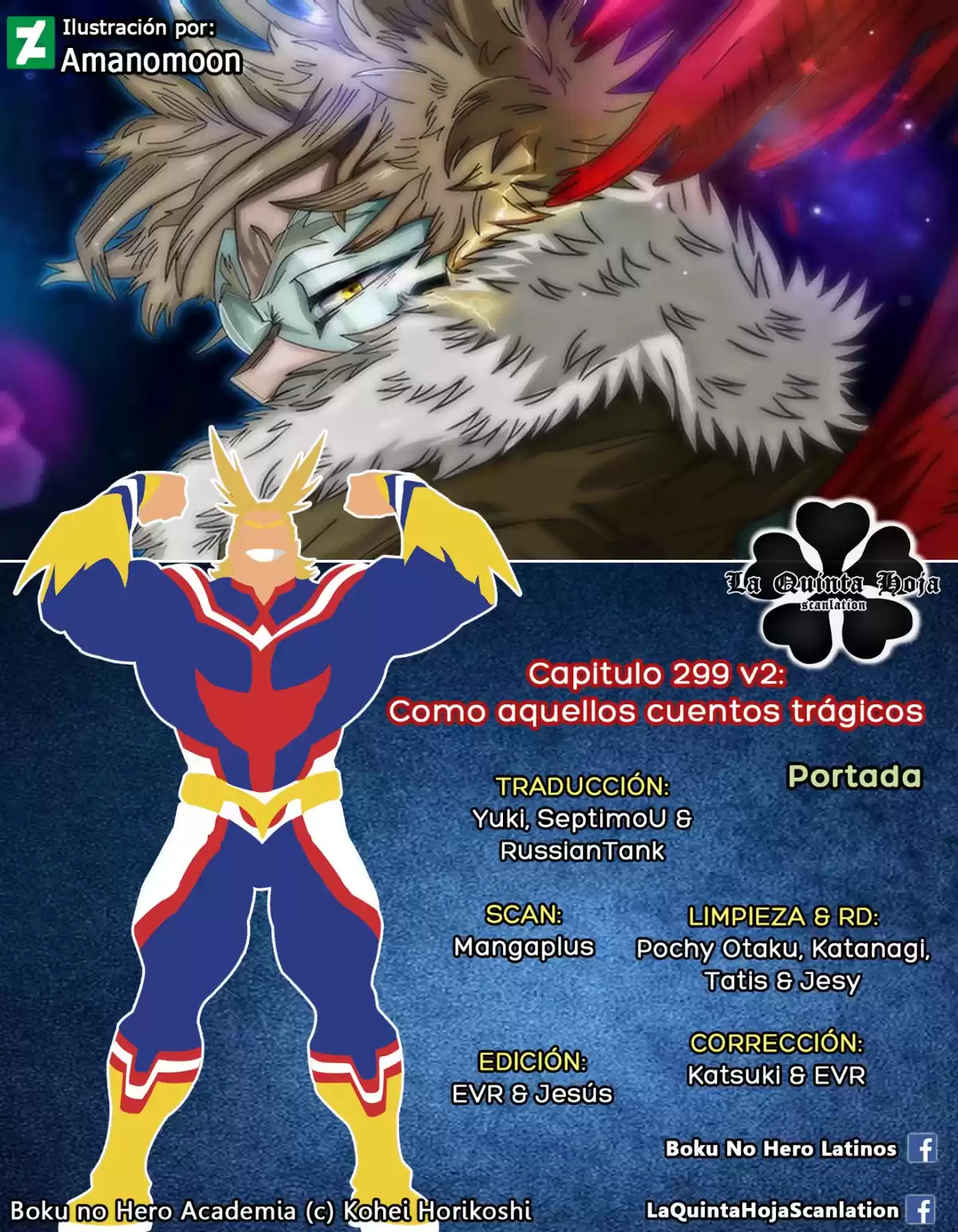 Boku no Hero Academia Capitulo 299: Como aquellos cuentos trágicos página 1