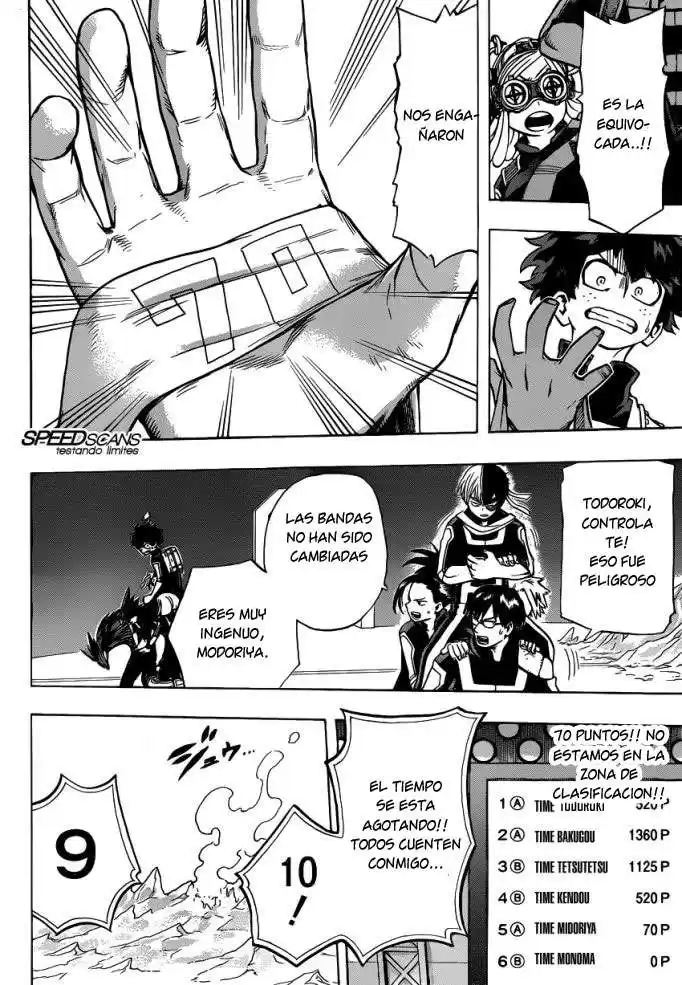 Boku no Hero Academia Capitulo 30: El ganador de la batalla de Caballeria página 12