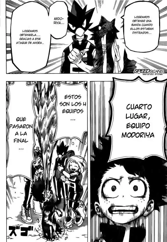 Boku no Hero Academia Capitulo 30: El ganador de la batalla de Caballeria página 16