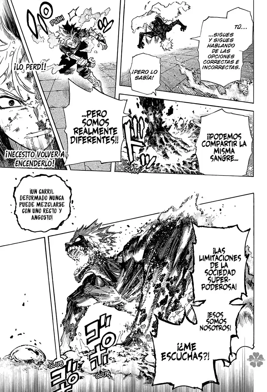 Boku no Hero Academia Capitulo 352: Movimientos finales página 7