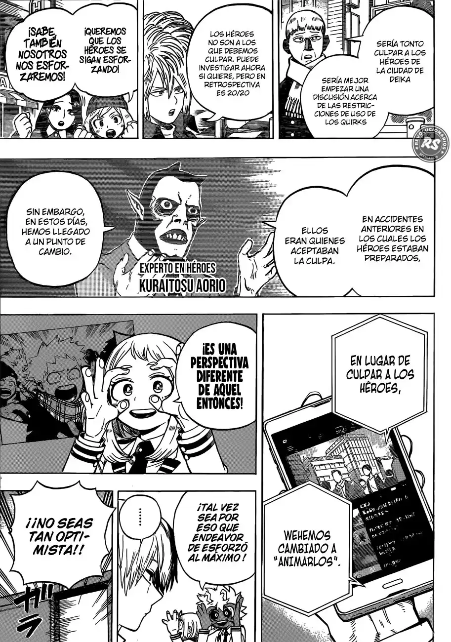 Boku no Hero Academia Capitulo 241: ¡Responde al Interrogatorio! página 6