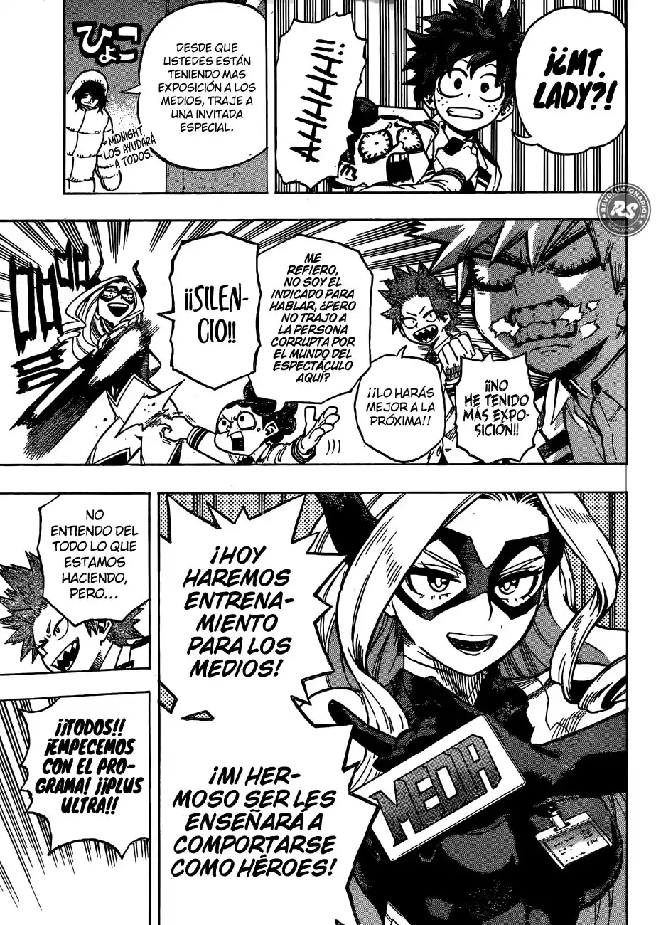 Boku no Hero Academia Capitulo 241: ¡Responde al Interrogatorio! página 8