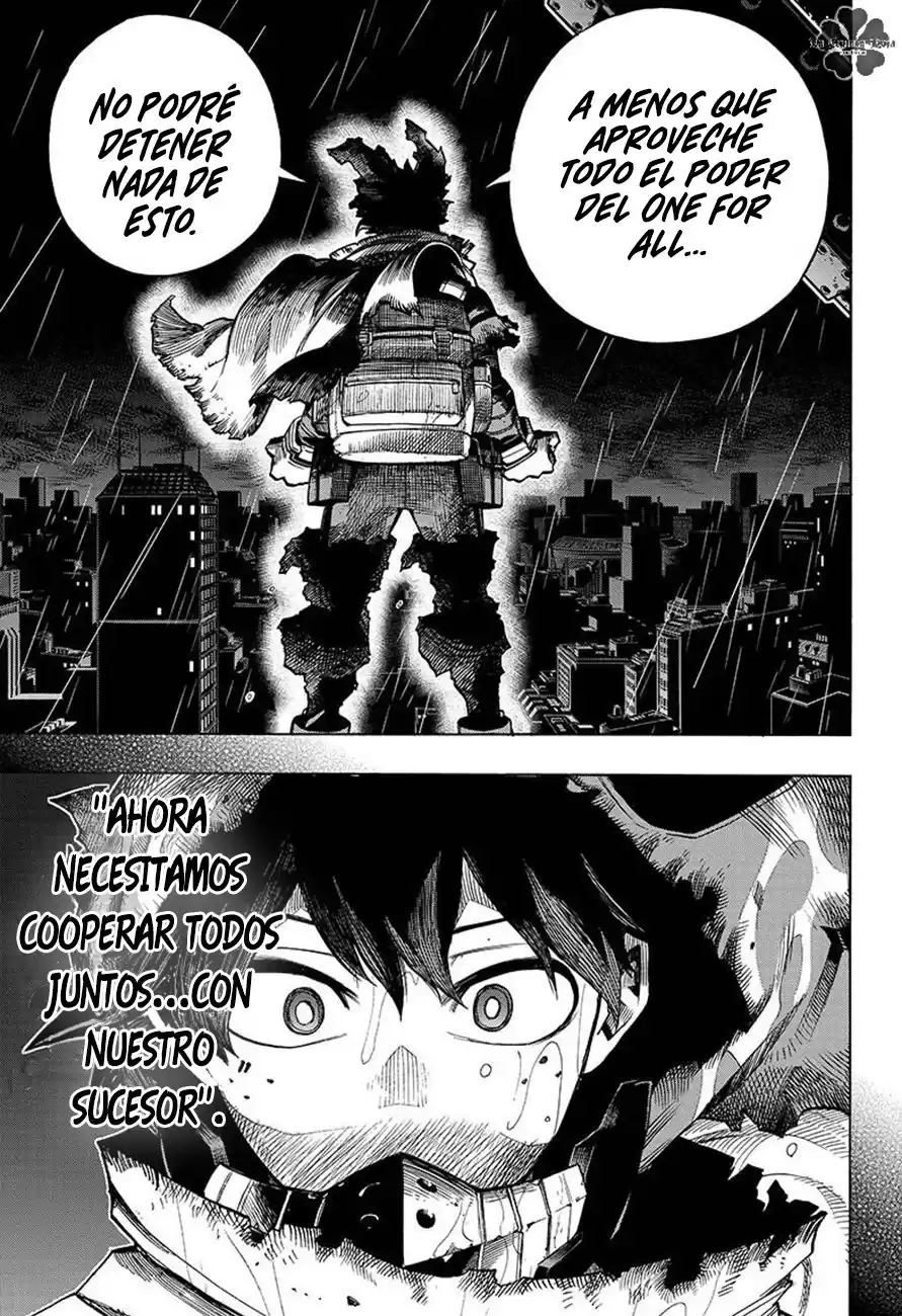 Boku no Hero Academia Capitulo 310: Maestro y pupilo página 11