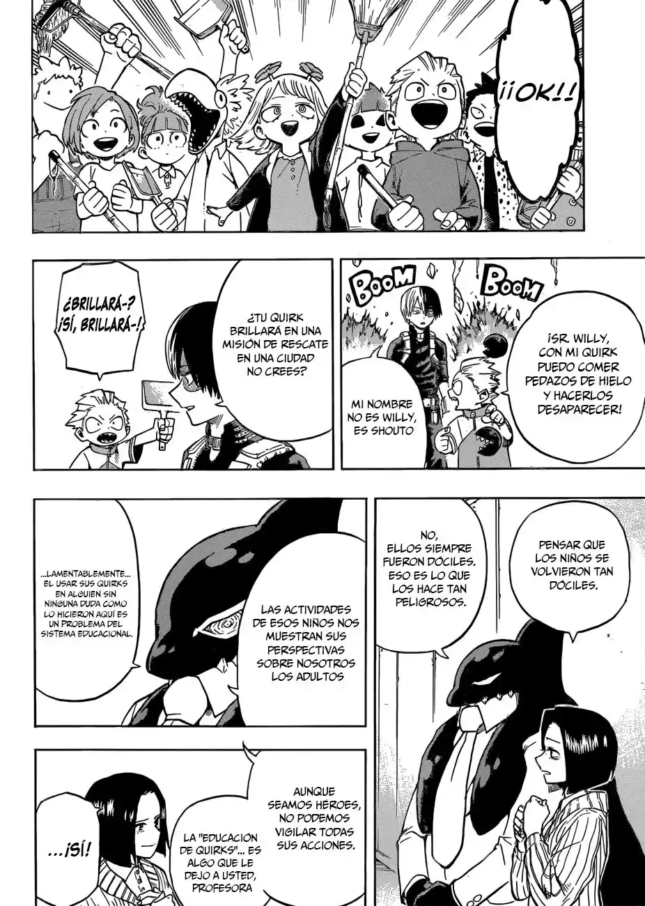 Boku no Hero Academia Capitulo 167: La línea de partida de un héroe página 3