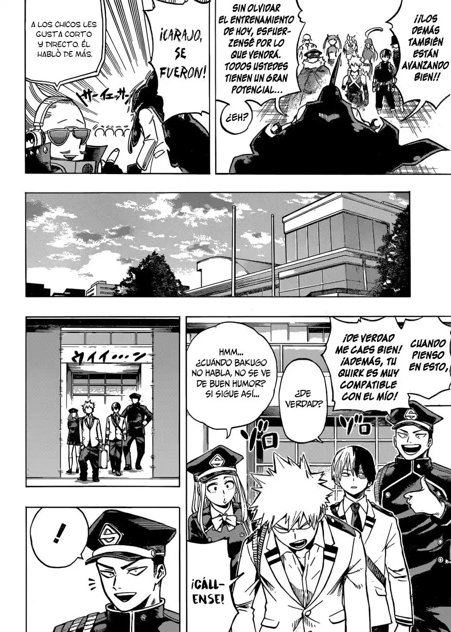 Boku no Hero Academia Capitulo 167: La línea de partida de un héroe página 5