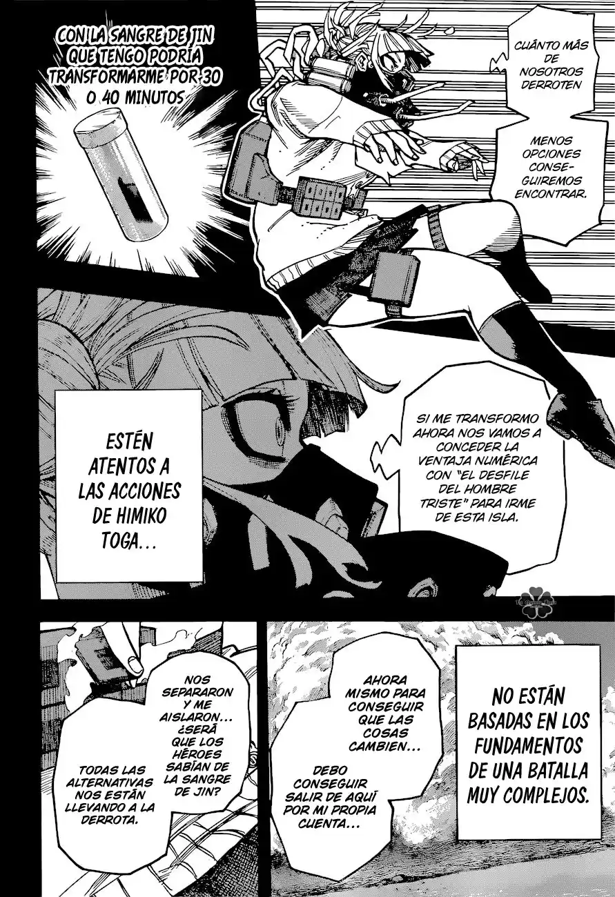 Boku no Hero Academia Capitulo 375: Desastre página 5