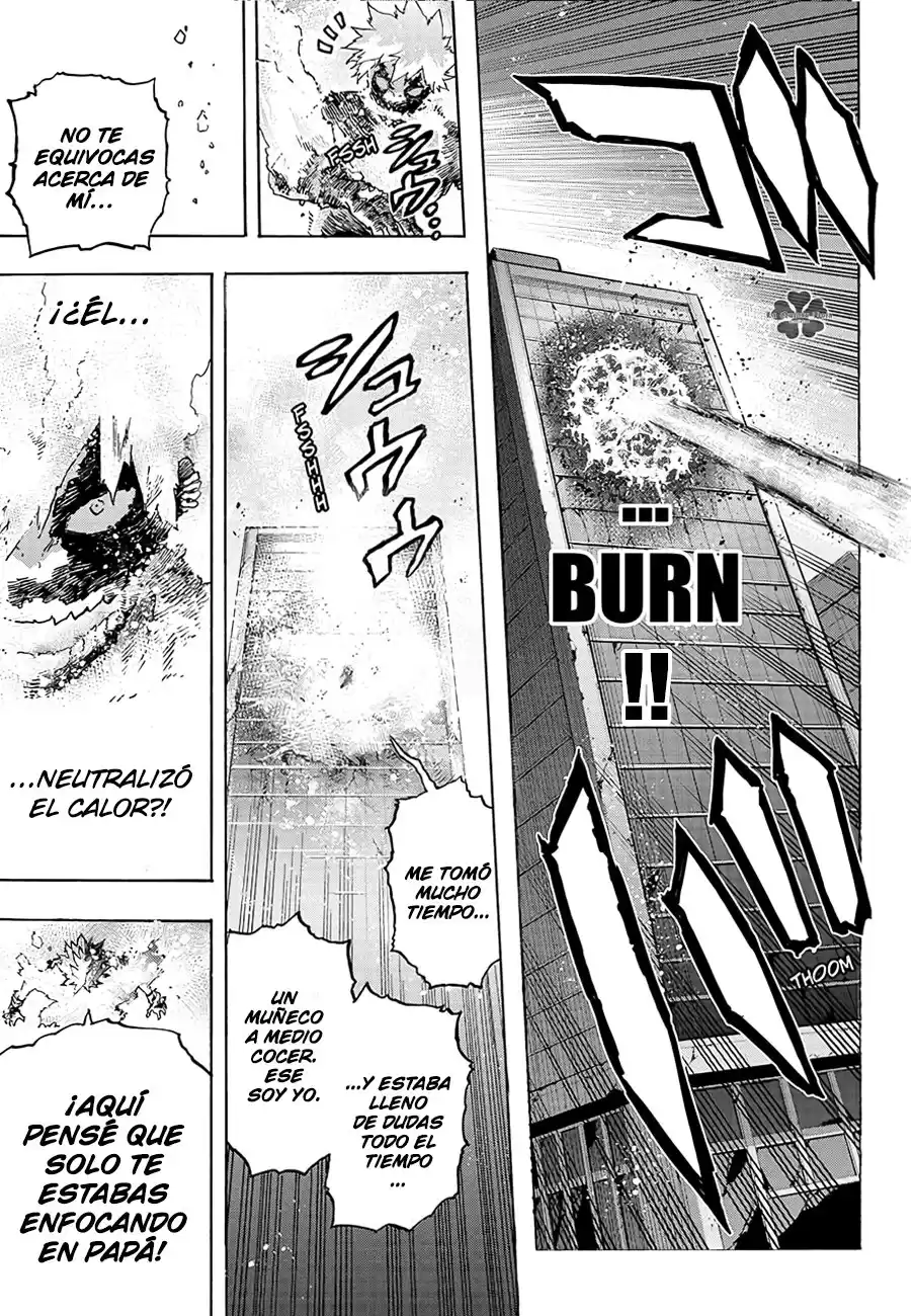 Boku no Hero Academia Capitulo 351: Dos flashfires página 12