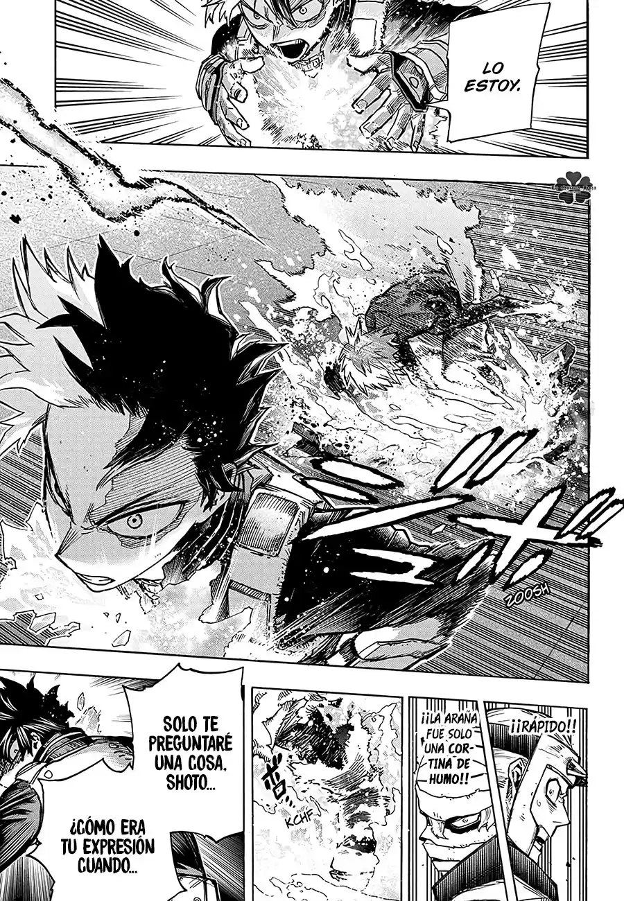 Boku no Hero Academia Capitulo 351: Dos flashfires página 8