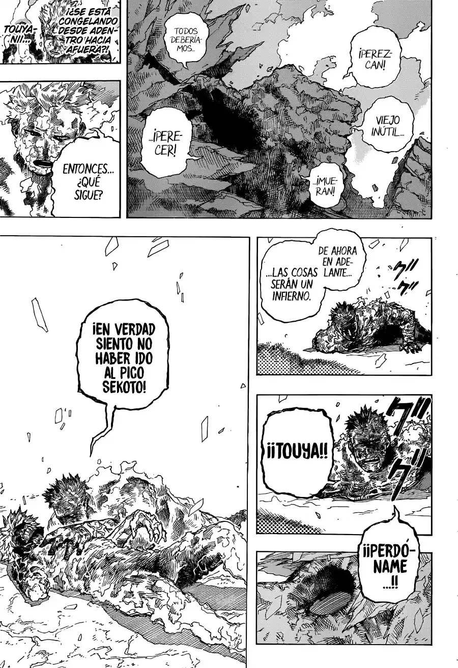 Boku no Hero Academia Capitulo 390: Shoto Todoroki: En ascenso página 11