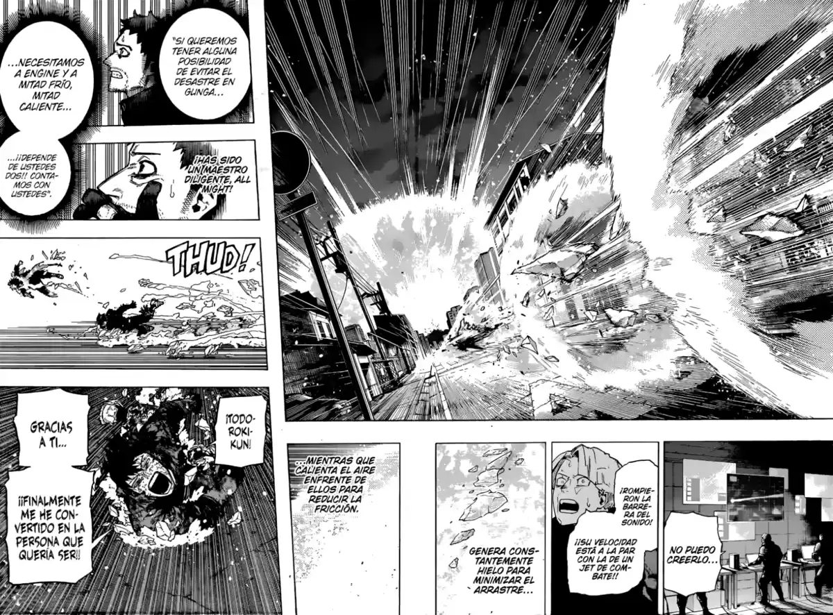 Boku no Hero Academia Capitulo 390: Shoto Todoroki: En ascenso página 3