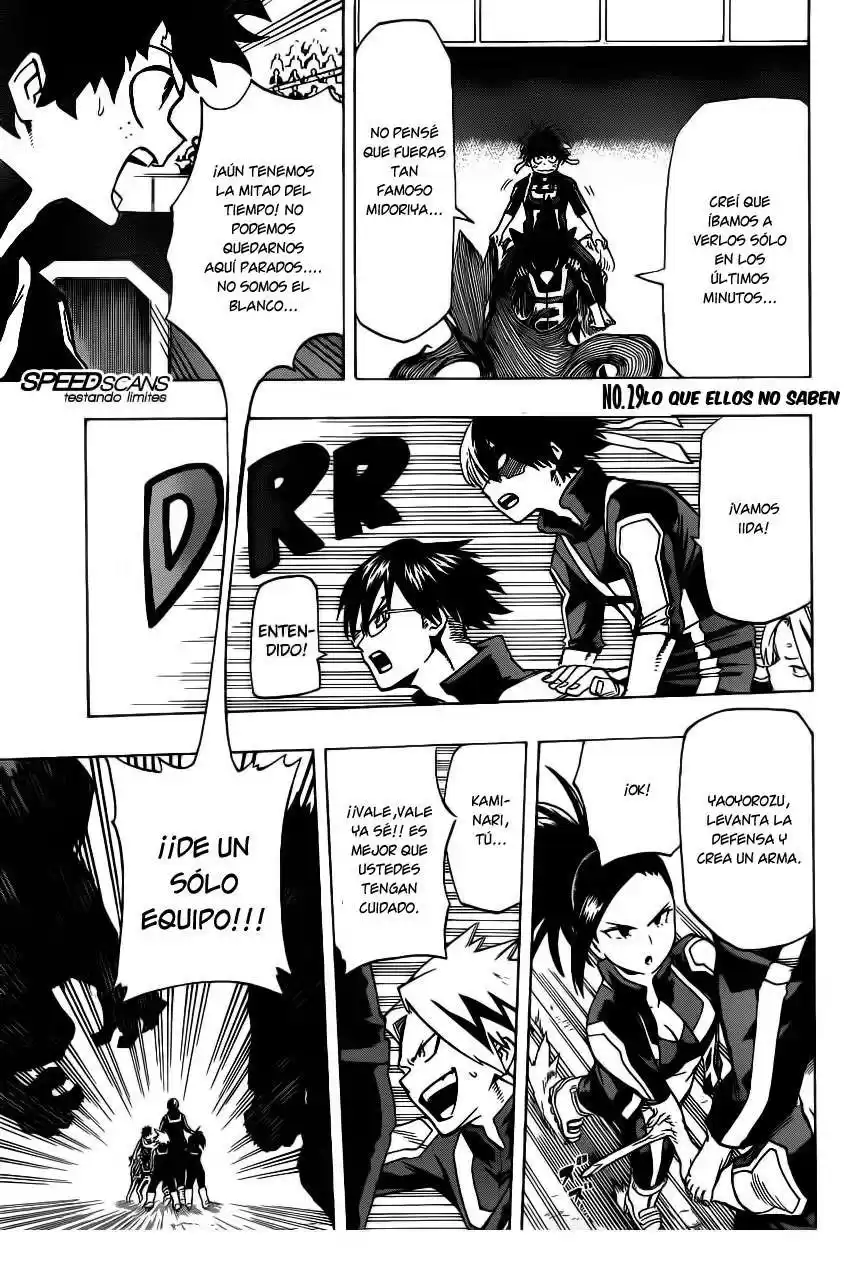 Boku no Hero Academia Capitulo 29: Desprevenido página 4