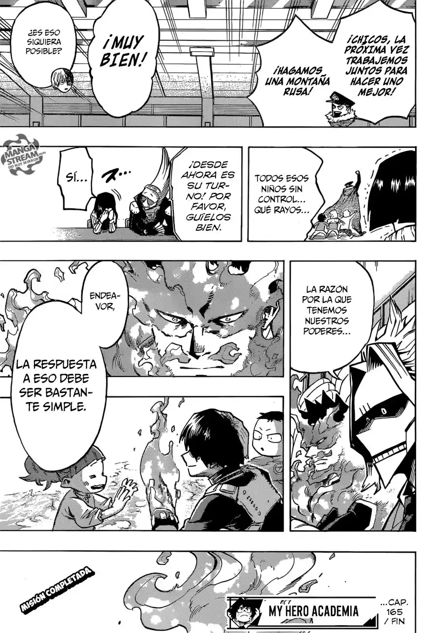 Boku no Hero Academia Capitulo 166: Un Caluroso Entrenamiento para el examen de Licencia Provisional página 18