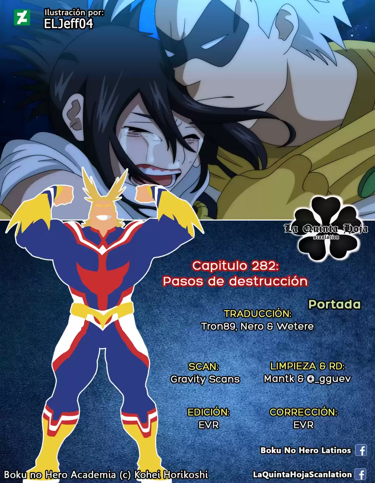 Boku no Hero Academia Capitulo 282: Pasos de destrucción página 1