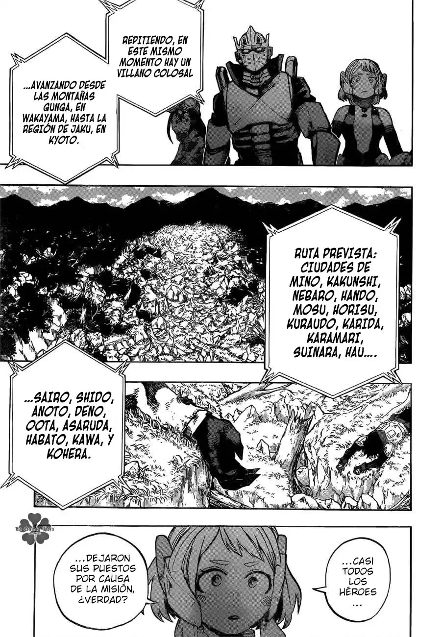 Boku no Hero Academia Capitulo 282: Pasos de destrucción página 15