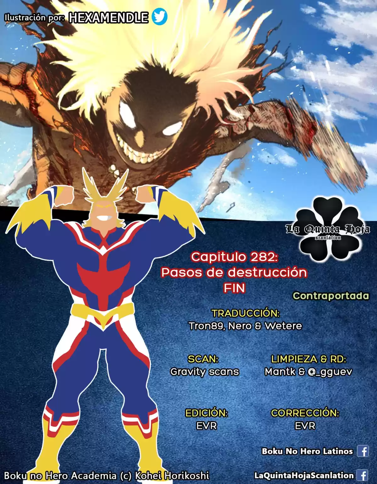 Boku no Hero Academia Capitulo 282: Pasos de destrucción página 17