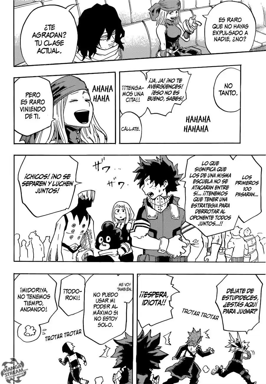 Boku no Hero Academia Capitulo 103: Examen página 15