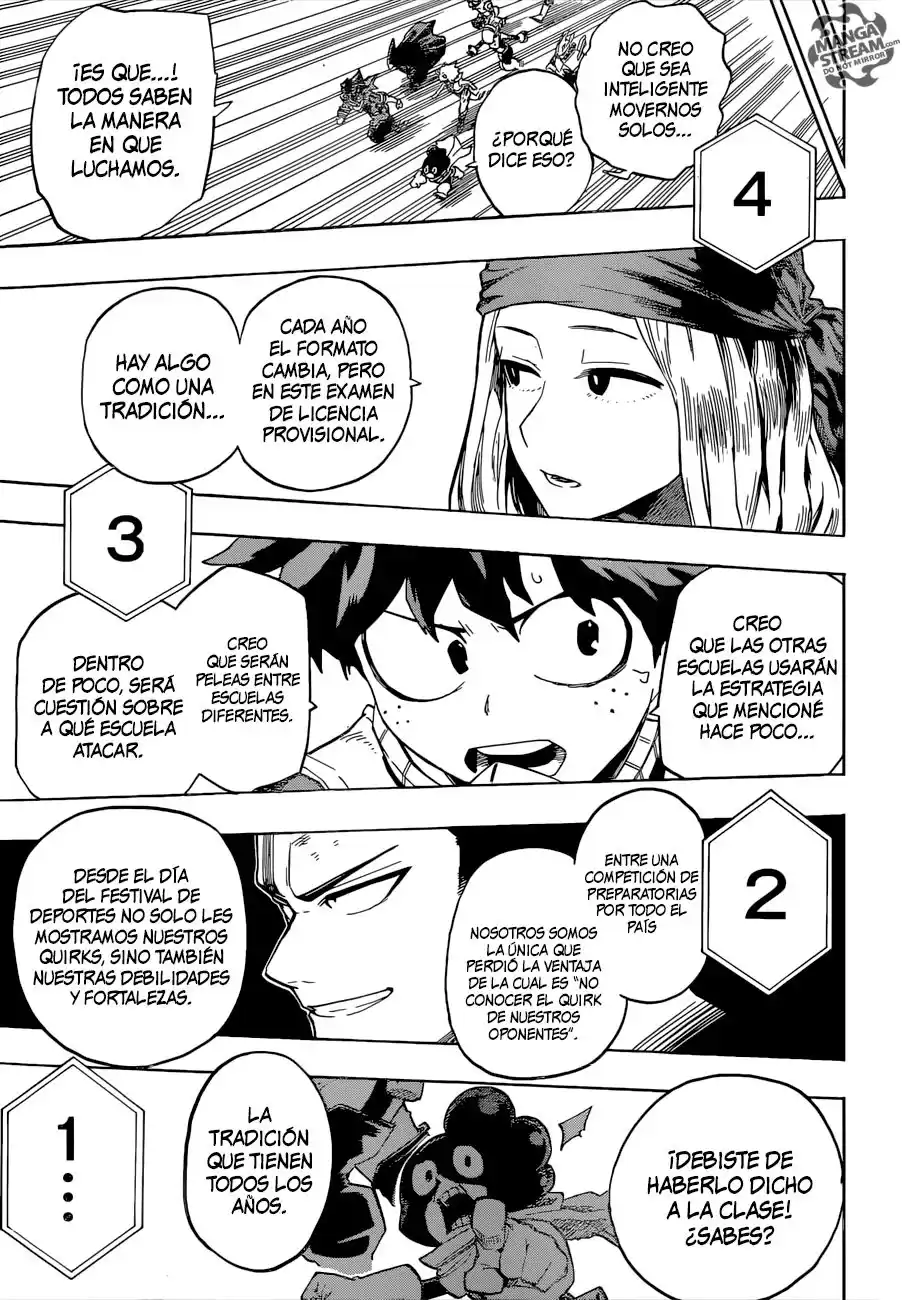 Boku no Hero Academia Capitulo 103: Examen página 16