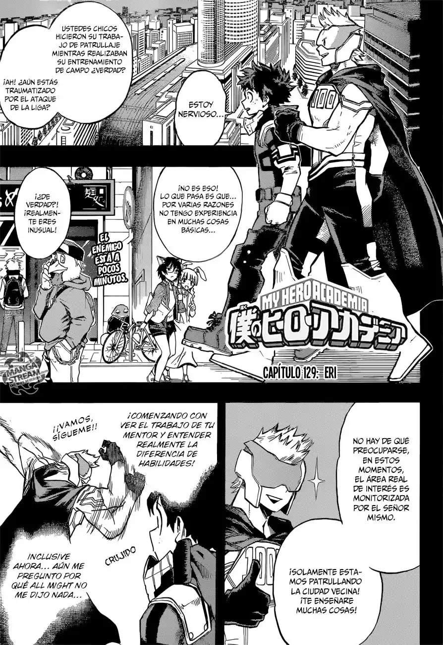 Boku no Hero Academia Capitulo 129: Eri página 2