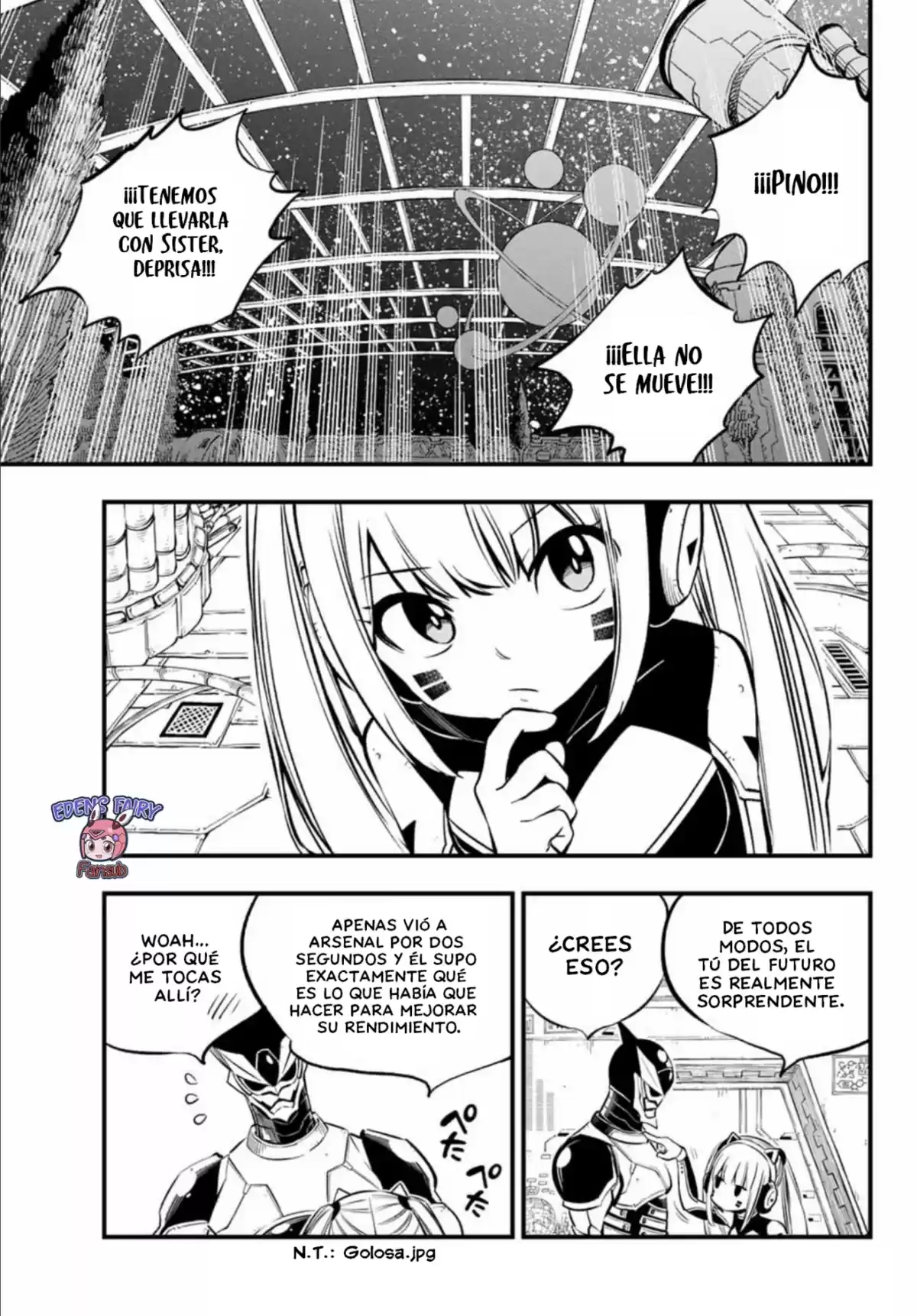 Edens Zero Capitulo 256: Desde la eternidad pasada página 9