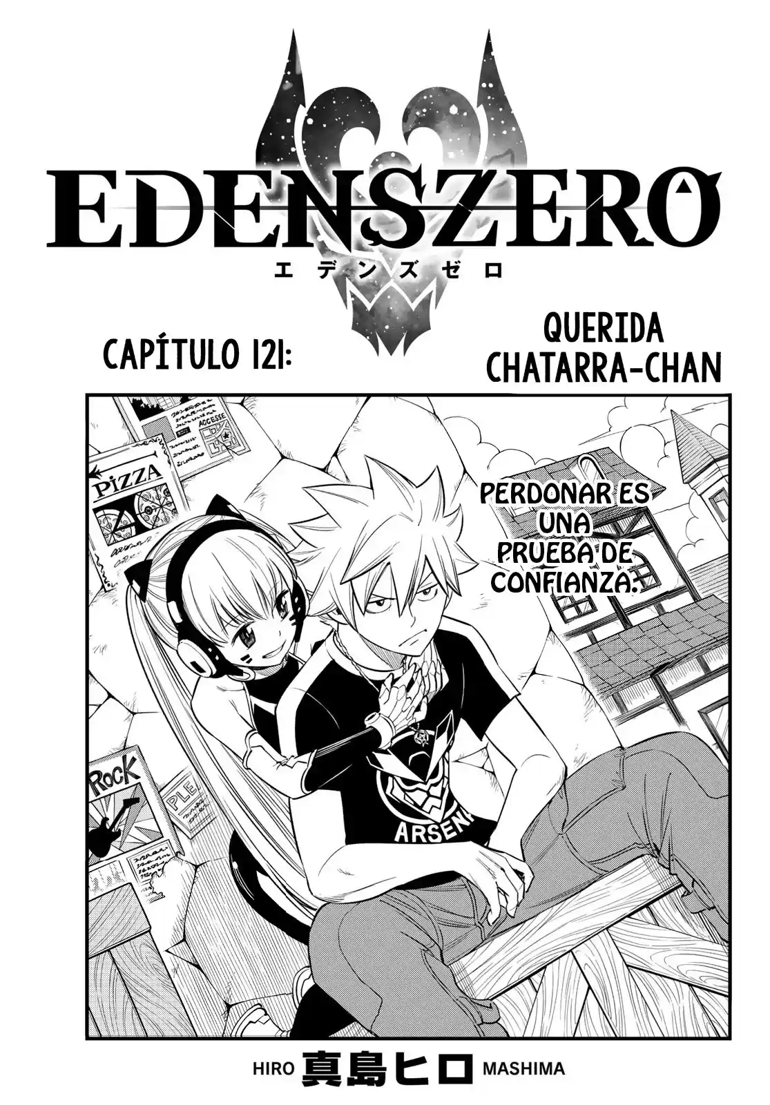 Edens Zero Capitulo 121: Querida Chatarra-chan página 1