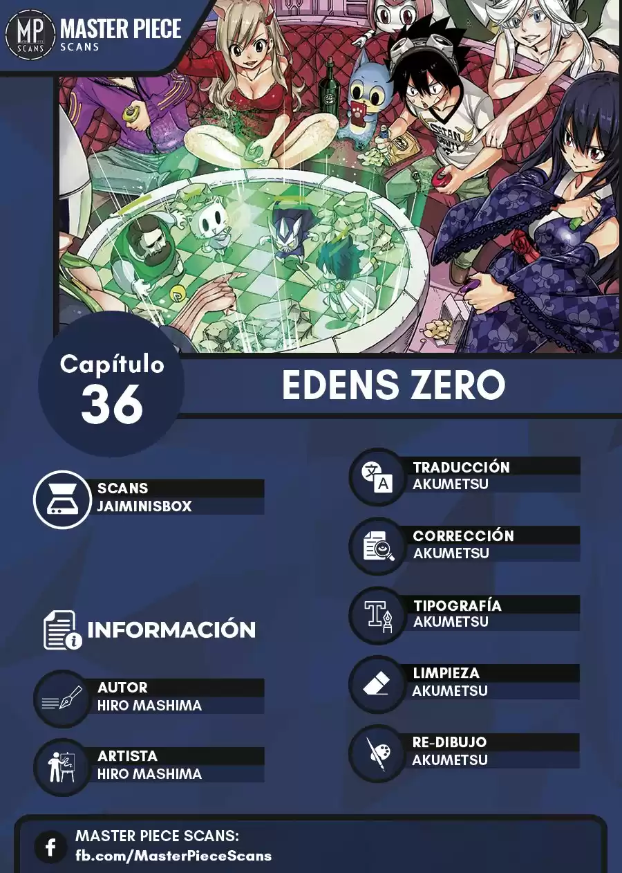 Edens Zero Capitulo 36: GIA página 1