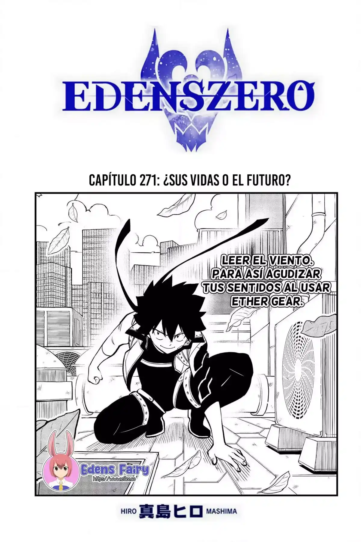 Edens Zero Capitulo 271: ¿Sus vidas o el futuro? página 1