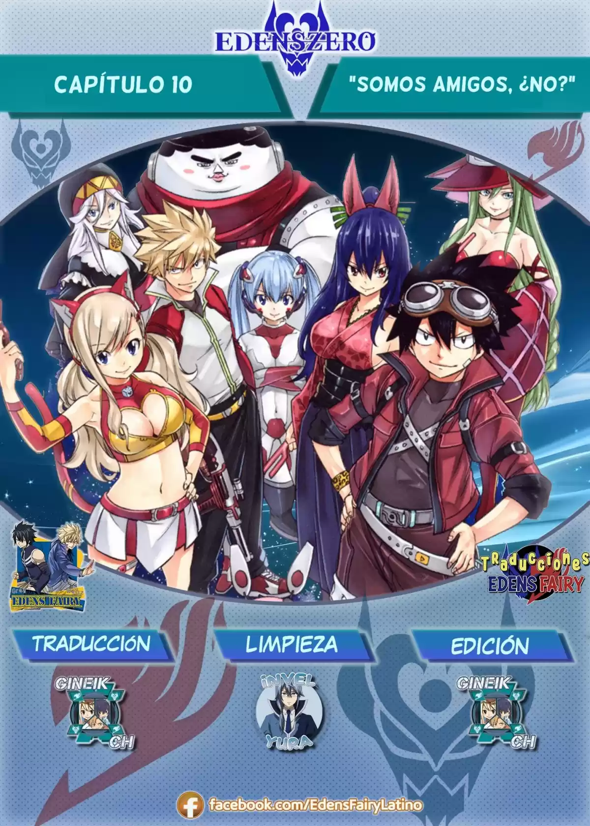 Edens Zero Capitulo 10: Somos amigos ¿no? página 1