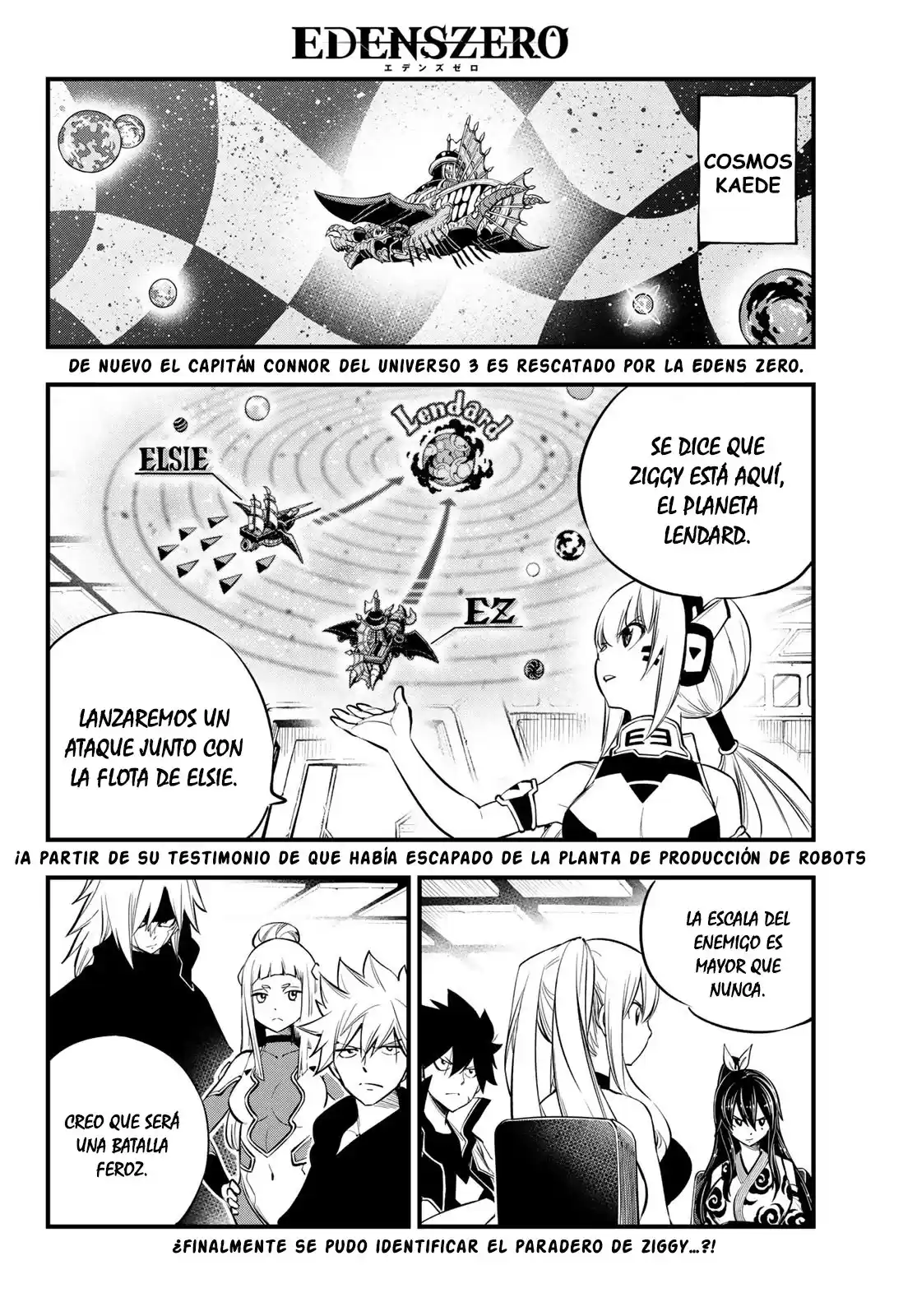 Edens Zero Capitulo 173: Plumas Descendiendo página 4