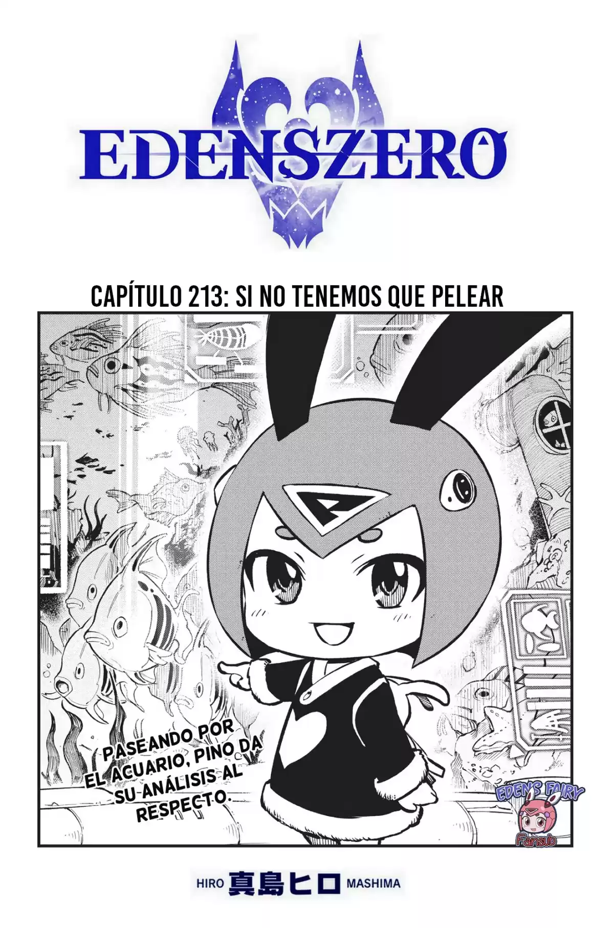 Edens Zero Capitulo 213: Si no tenemos que pelear página 3