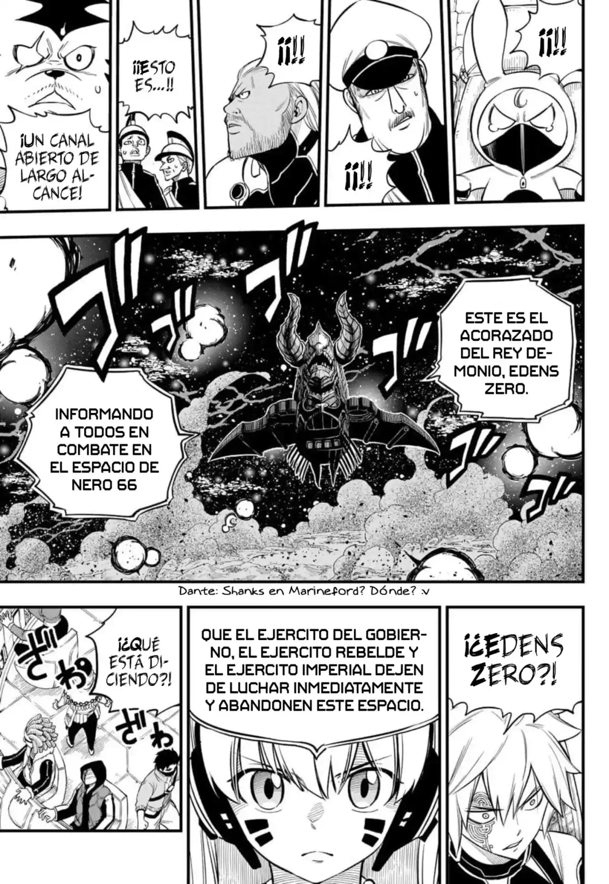 Edens Zero Capitulo 165: Punto de ramificación página 15