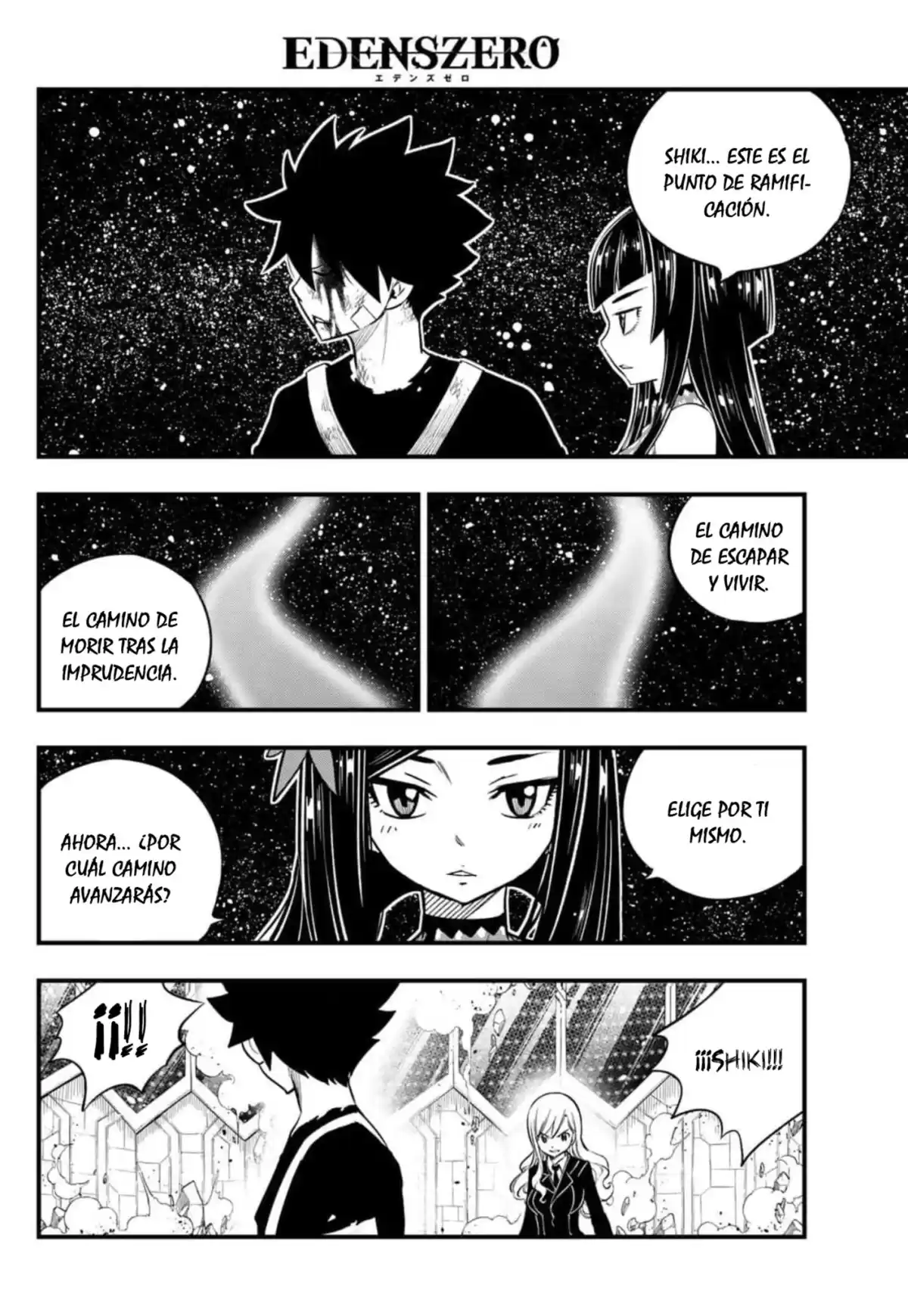 Edens Zero Capitulo 165: Punto de ramificación página 8