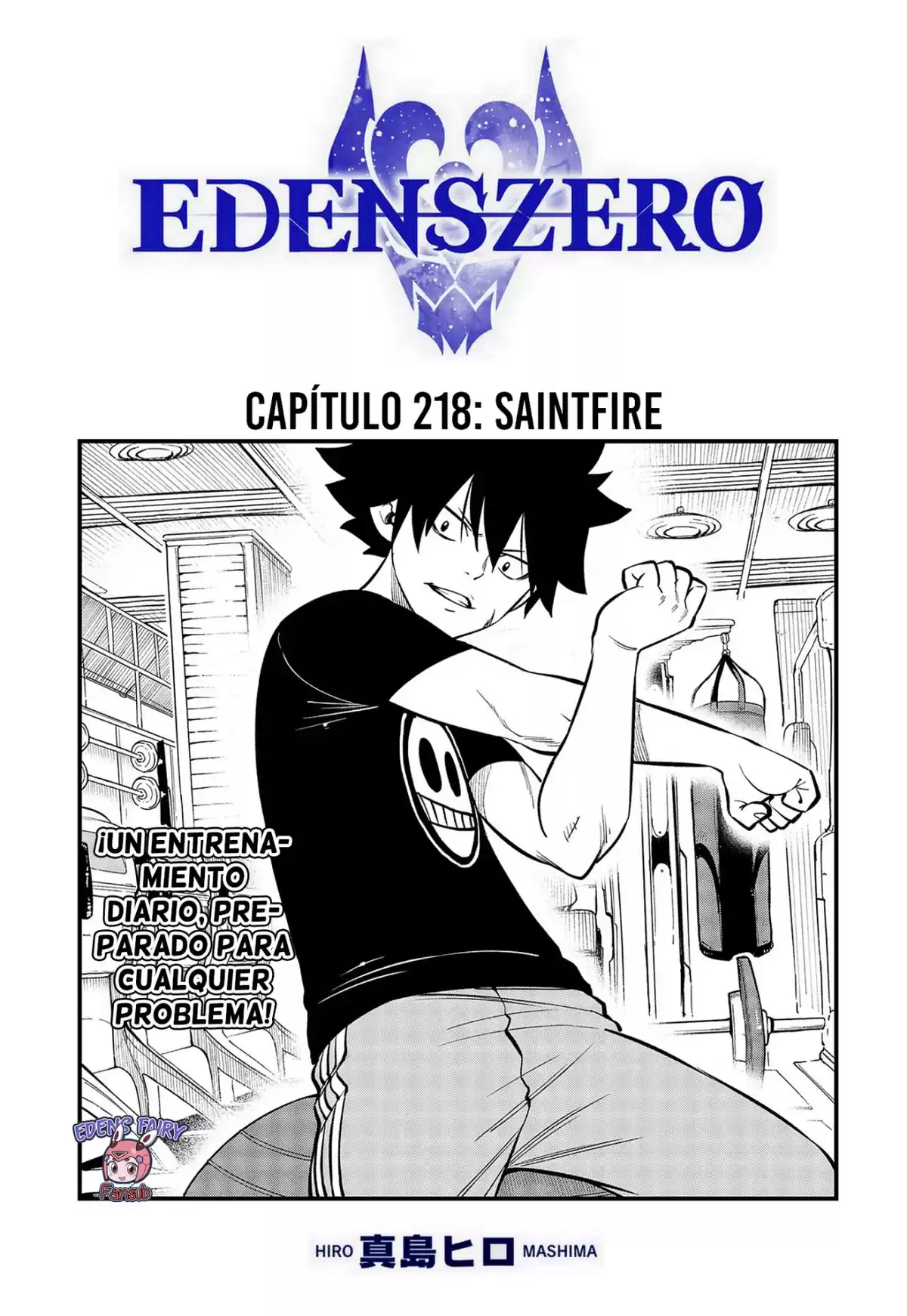 Edens Zero Capitulo 218: Saintfire página 3