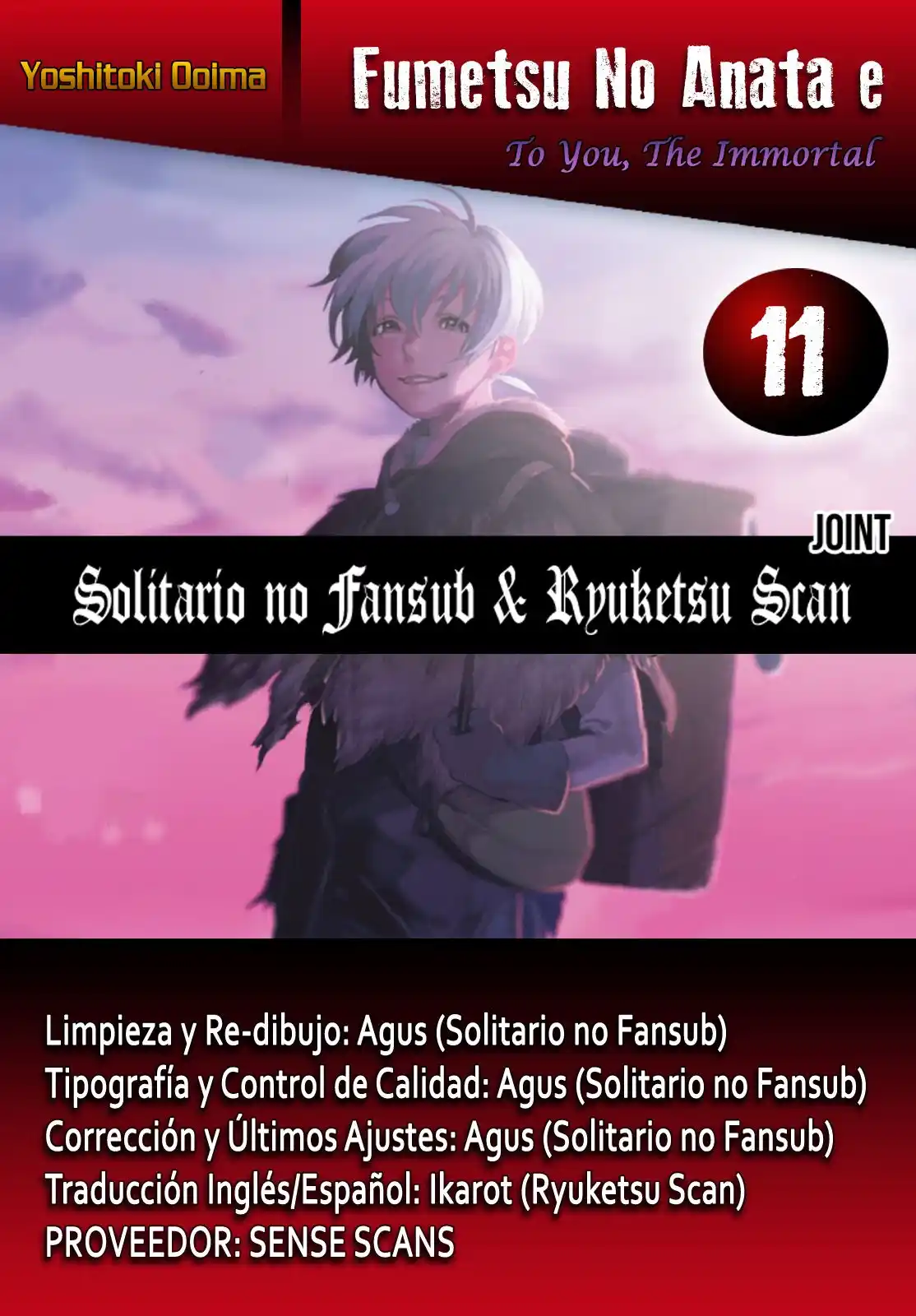 Fumetsu no Anata e Capitulo 11: Alguien con quien viajar página 1