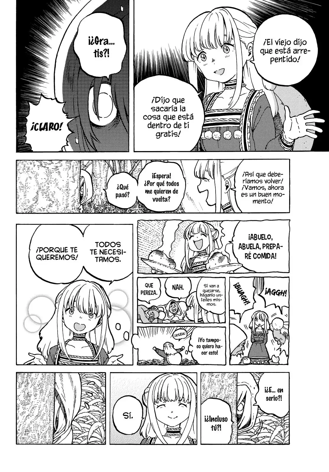 Fumetsu no Anata e Capitulo 20: Las superficies del hombre y del monstruo página 4