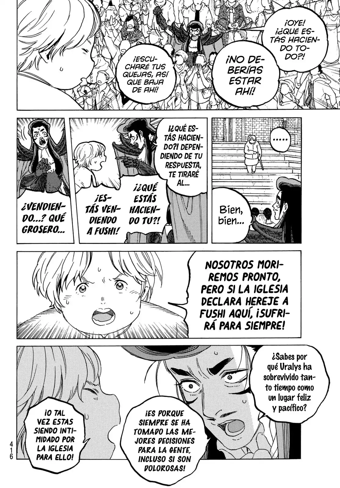 Fumetsu no Anata e Capitulo 71: Grupo de herejes página 5