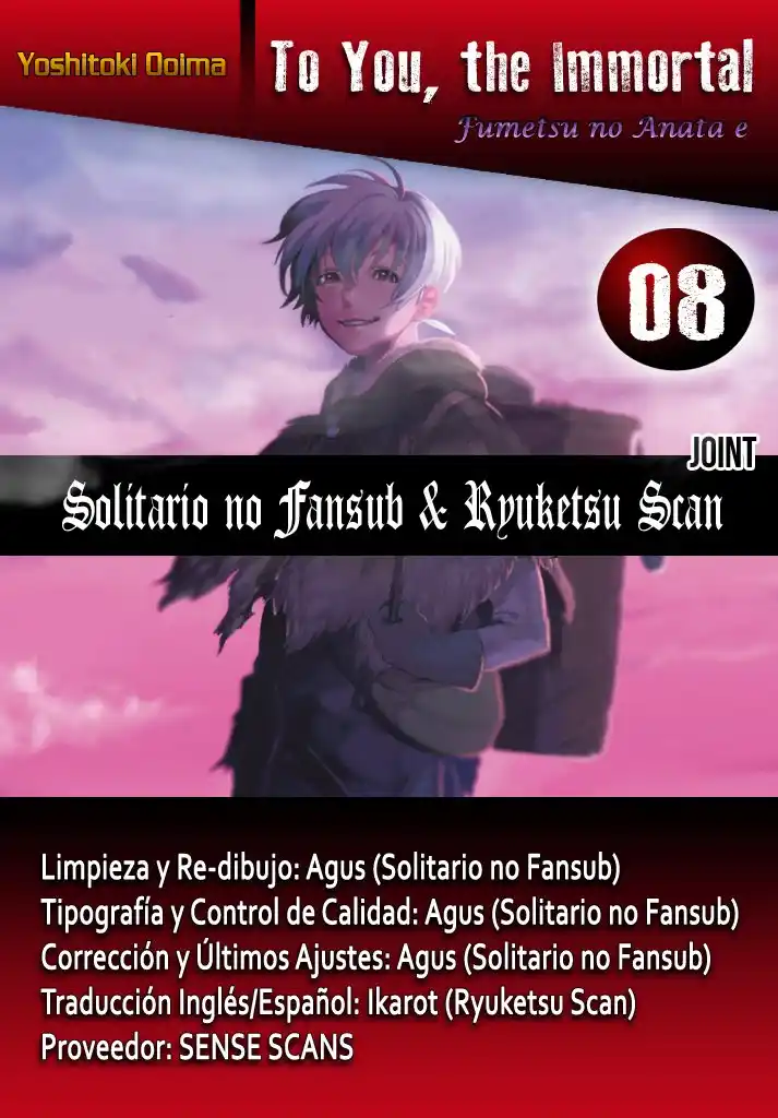 Fumetsu no Anata e Capitulo 8: Plan de Liberación página 1