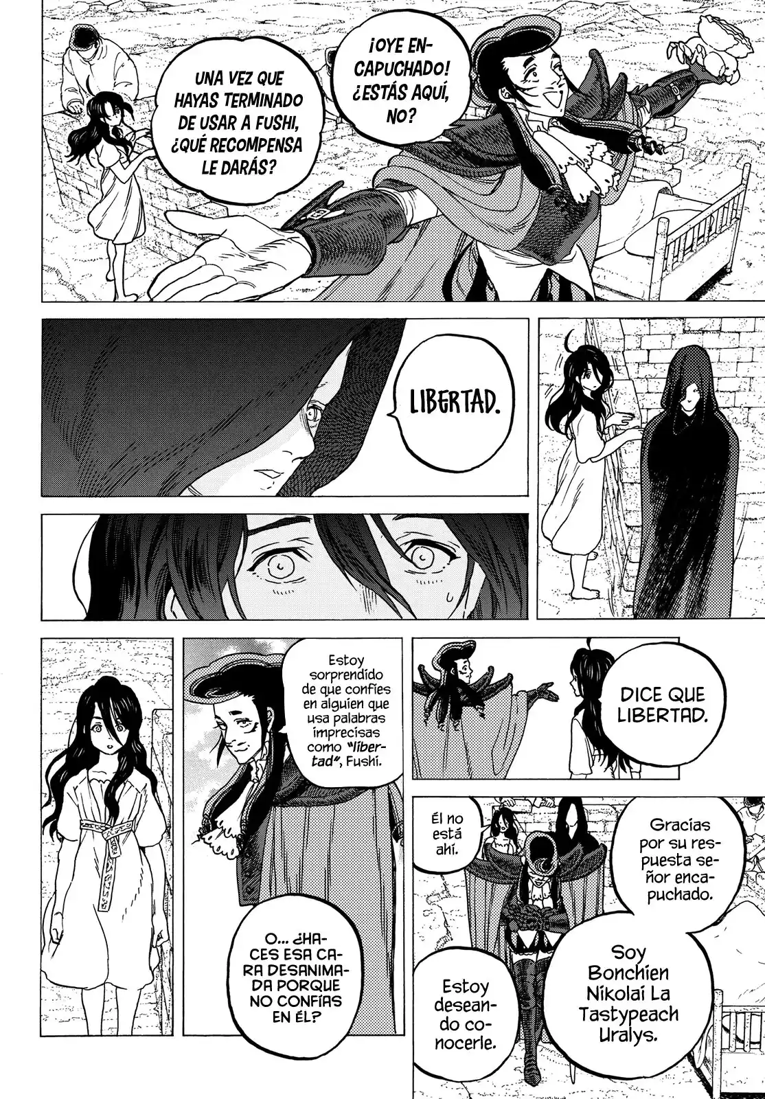 Fumetsu no Anata e Capitulo 66: Vidas en el castillo página 6