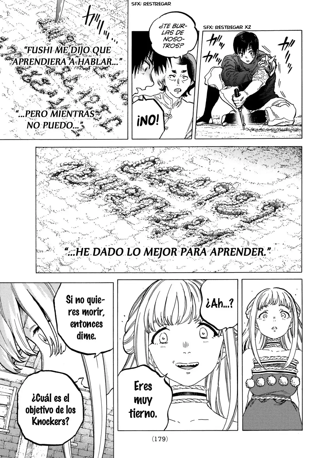 Fumetsu no Anata e Capitulo 78: Se baja el telón página 8