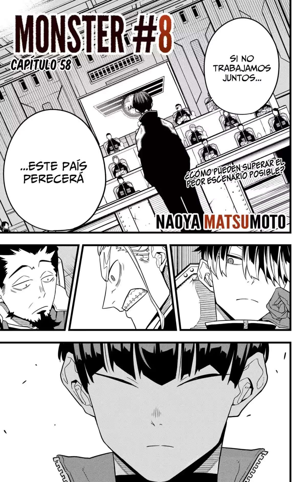 Kaiju No. 8 Capitulo 58 página 1